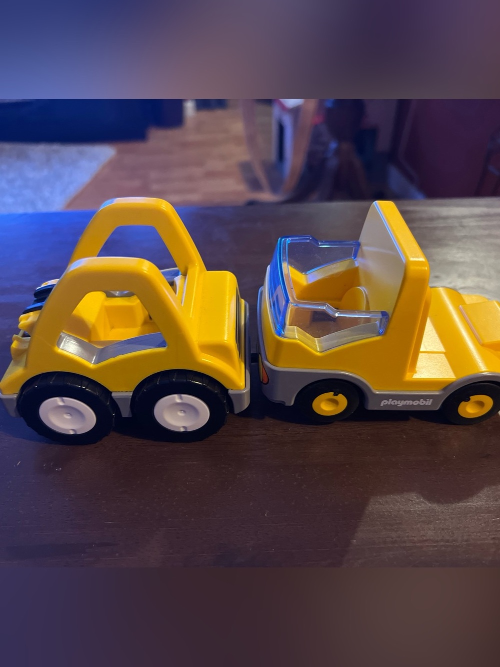 Playmobil Construction Trucks Equipment Vehicles Yellow Toys